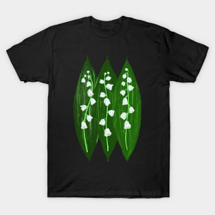 Leaves and lilies of the valley T-Shirt